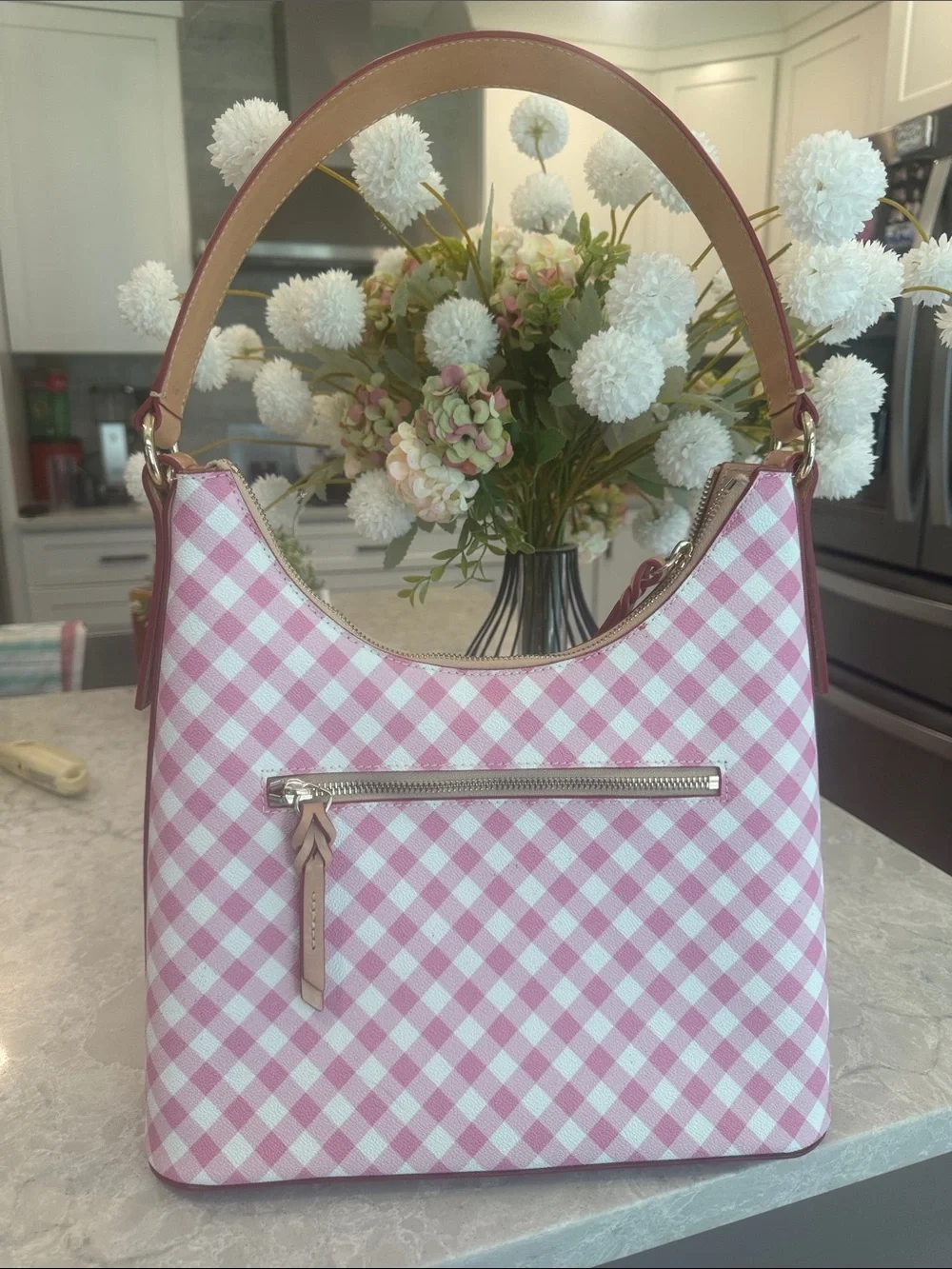 Dooney & Bourke Gingham II Hobo Shoulder Bag